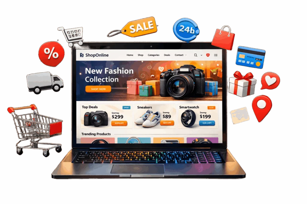 طراحی سایت فروشگاهی